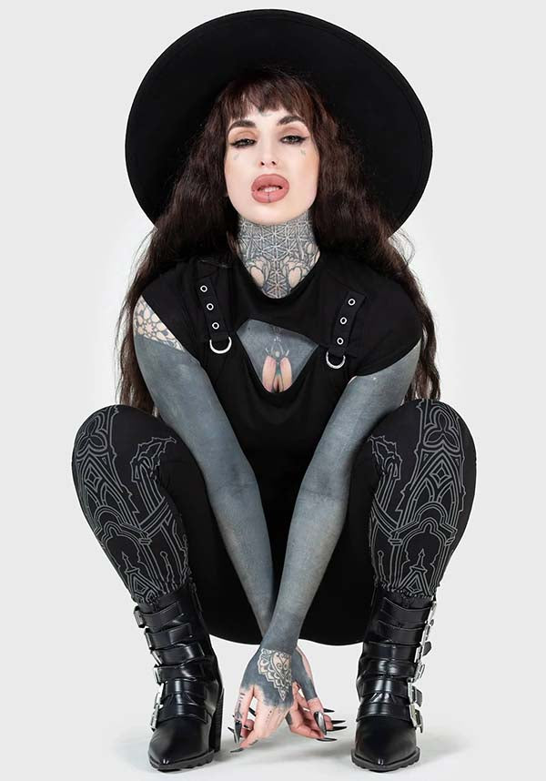 Secret Shrine Design Women's Stretchable High - Waisted Leggings