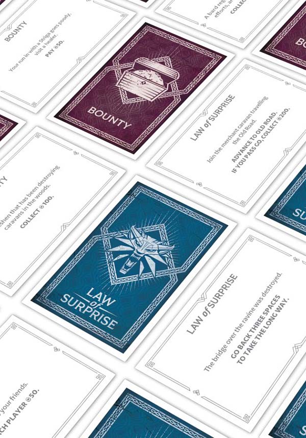 The Witcher Themed MONOPOLY - A Magical Board Game Adventure