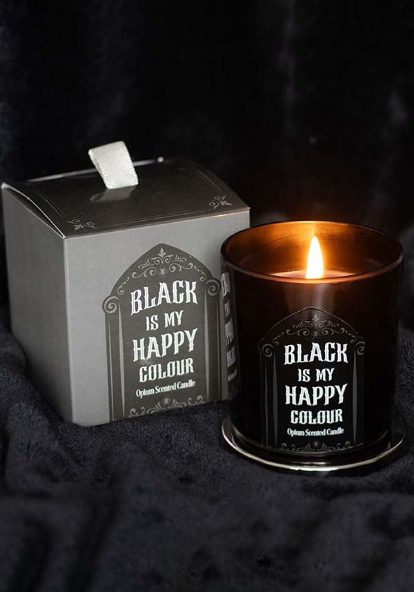 OPIUM Black Fragranced Candle: 'Black is My Happy Colour'