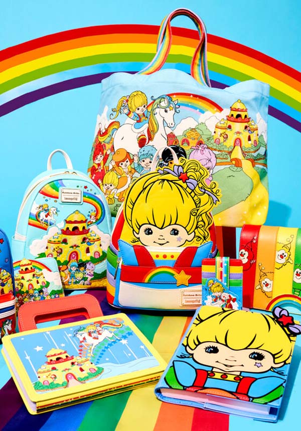 Loungefly Rainbow Brite Themed Rainbow Journey Lunchbox-Style Notebook Journal