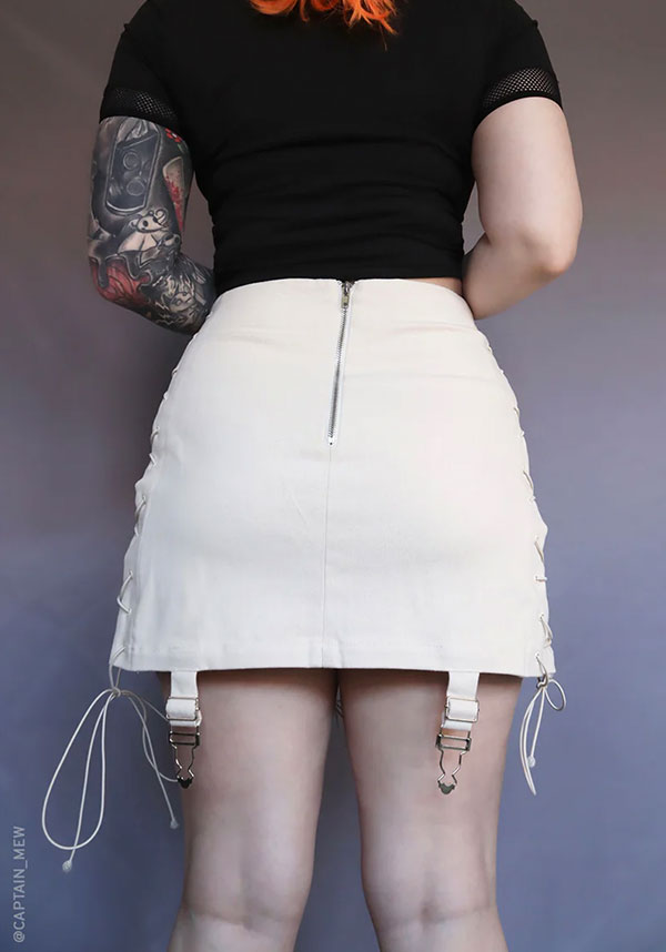 Vintage-Inspired Basilica Corset Style Women's Skirt