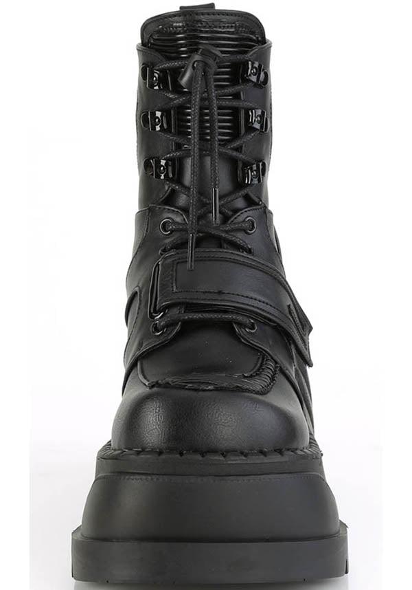 Black STOMP-13 Platform Boots - Preorder Now!