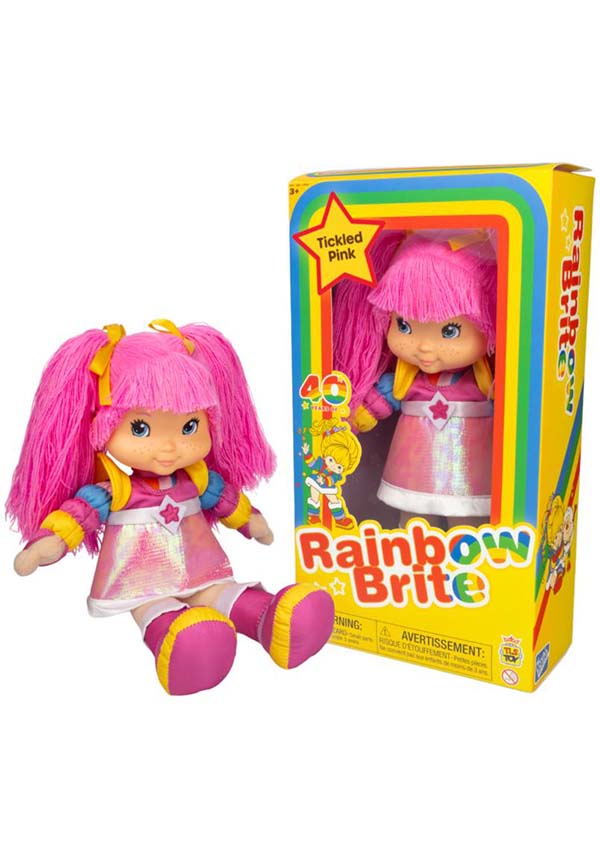 Rainbow Brite 12-Inch Tickled Pink Collectible Doll