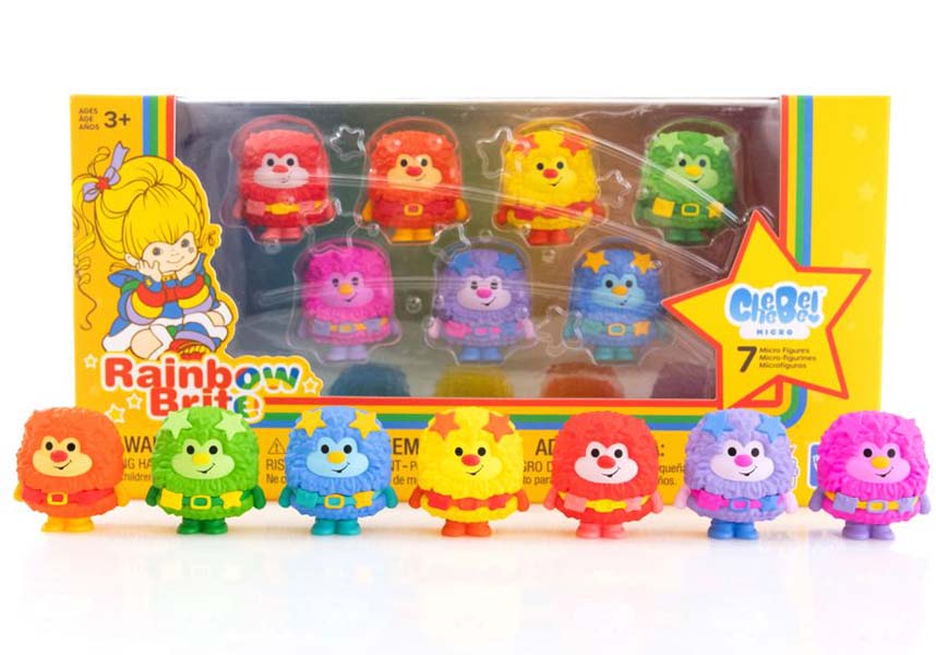 Rainbow Brite: 1.5 - Inch CheeBee Sprite Micro Collectible Figure Set