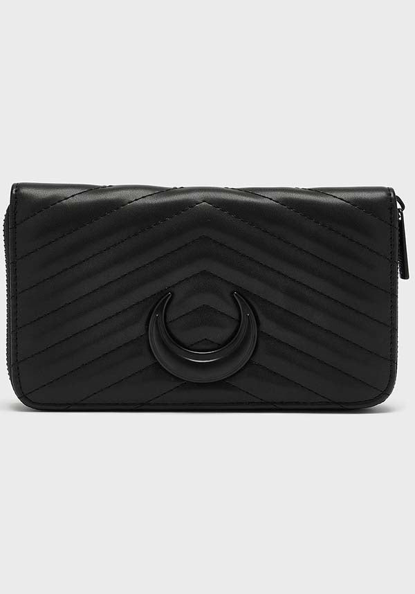 Stylish Moonthorn Soft PU Wallet with Metal Hardware