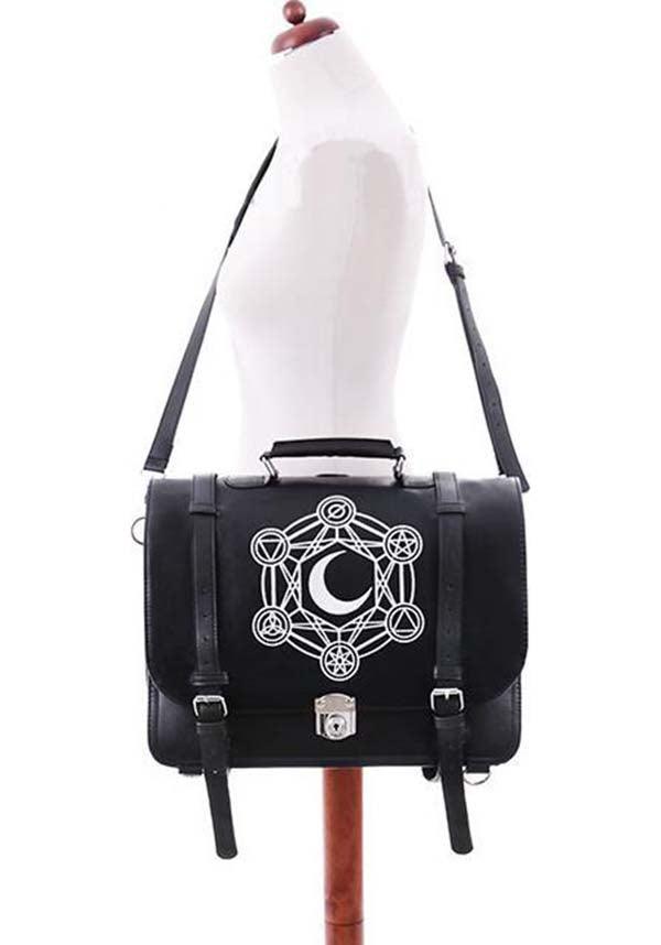 Luna Lover's Dream: Moon - Themed Adjustable Handbag