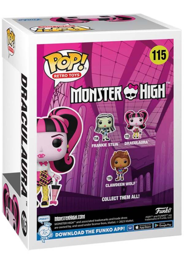 Monster High POP! Vinyl: Stylish Draculaura Figure