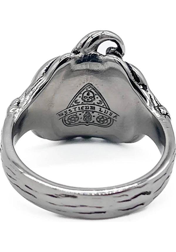 All - Year - Round Stainless Steel Pumpkin - Shaped Ring for Spooky Lovers