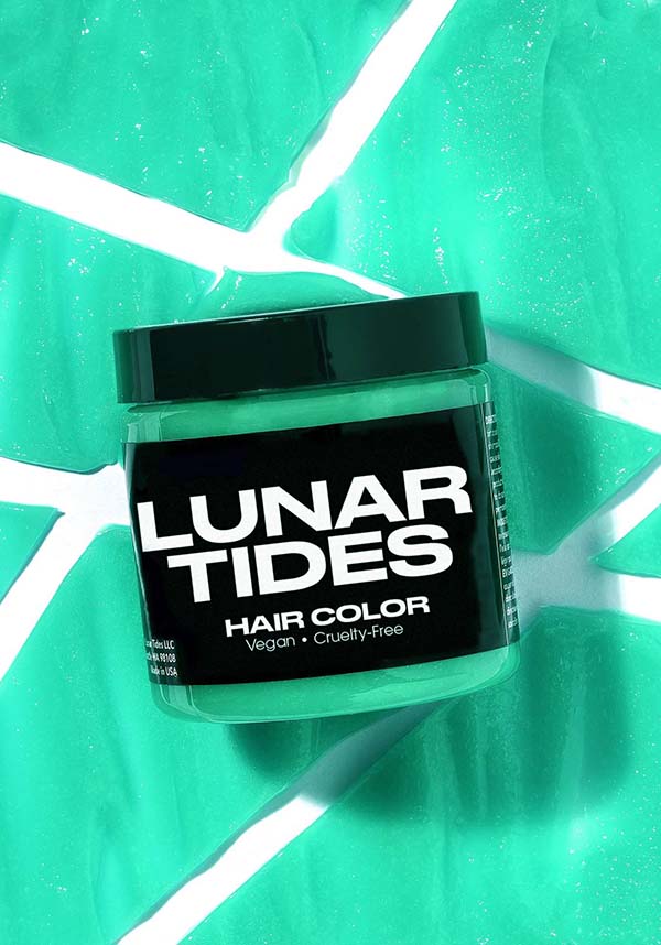 Lunar Tides Beetle Green Semi - Permanent Vegan Hair Dye