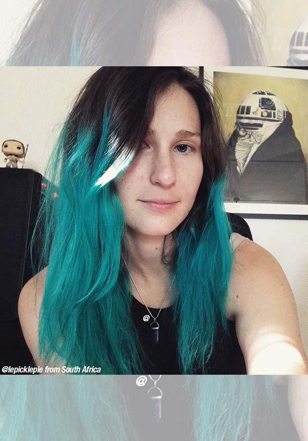 Classic Mermaid - Alluring Cool Ocean Teal Semi - Permanent Hair Color