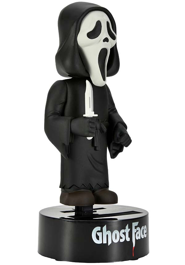Scream: Ghost Face Action Figure - Solar-Powered Body Knocker Collectible