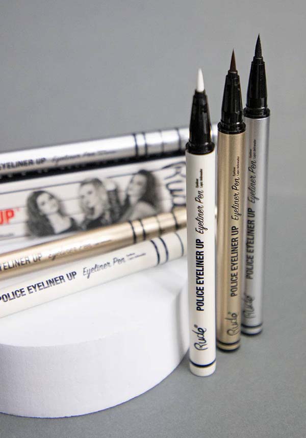Black Police-Style Long-Lasting Eyeliner Pen