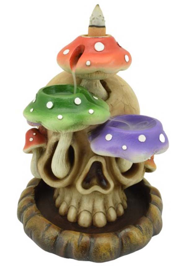 Enchanting Magic Mushroom Backflow Incense Burner for a Sensory Experience