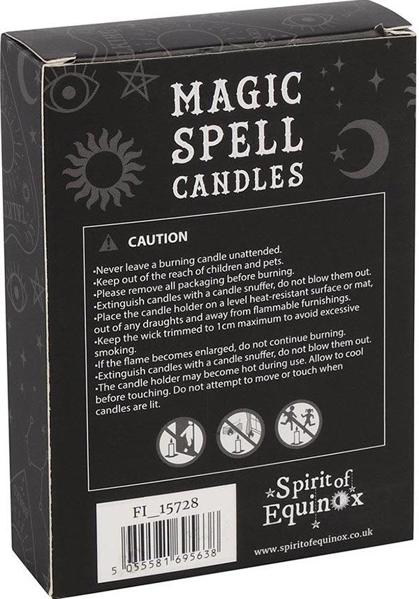Light Blue Peace Spell Magic Candles | Pack of 12 for Spiritual Practices