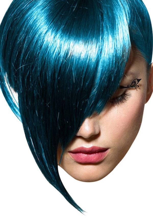 Arctic Fox Semi - Permanent Aquamarine Hair Colour, 118ml Bottle