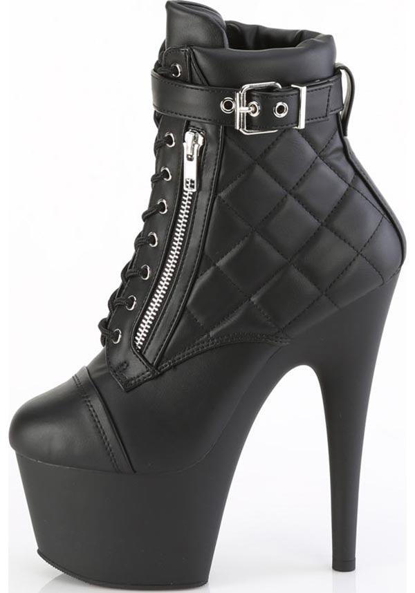 ADORE-700-05 Black Platform Heels - Preorder Exclusive