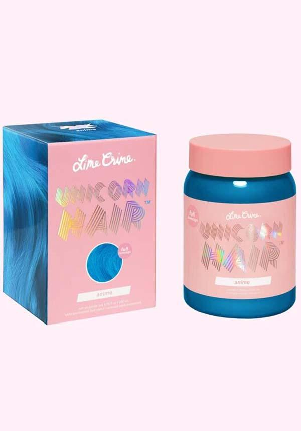 Anime Inspired Semi - Permanent Unicorn Fantasy Hair Colour - Candy Blue
