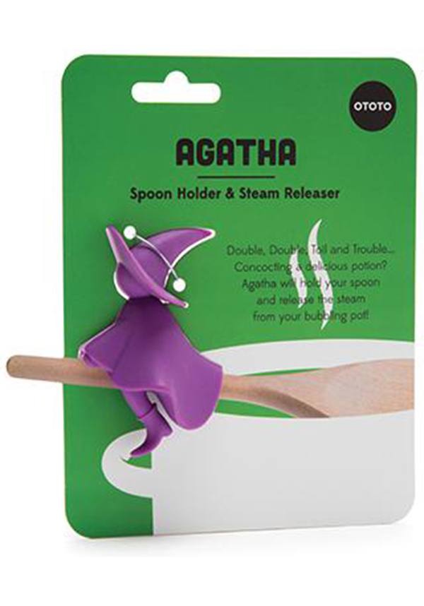 Agatha Silicone Spoon Holder for Kitchen Pot