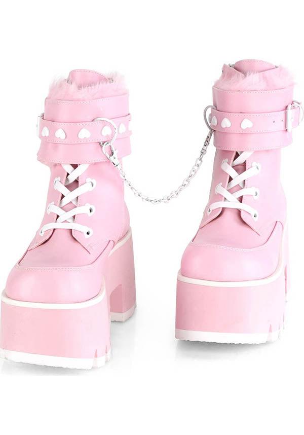PREORDER: Baby Pink ASHES - 57 Platform Boots
