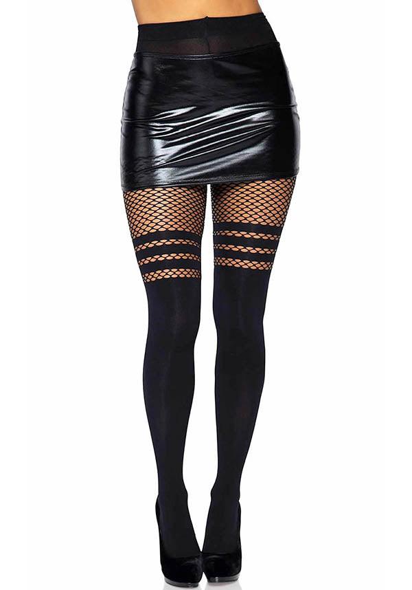 Ada Brand Thigh High Fishnet Stockings - Stylish FISHNET TIGHTS for Fashion Lovers