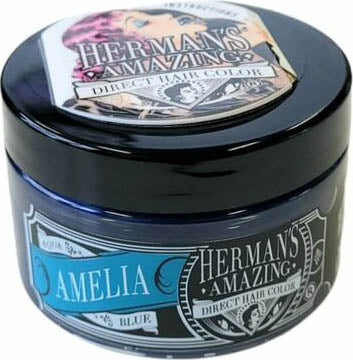 Amelia Aqua Blue Semi - Permanent Hair Colour for Stunning Aquamarine Locks