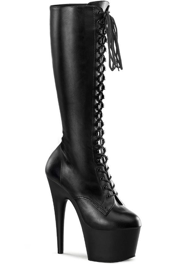 2023 ADORE Black Platform Knee - High Boots [Pre - order]
