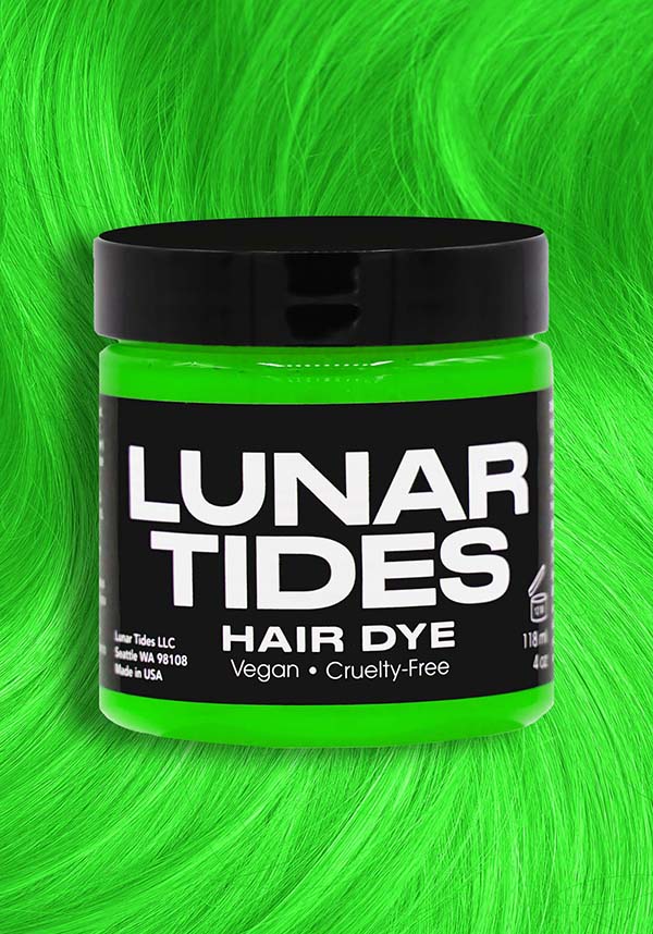Aurora Green Semi - Permanent Vegan Hair Dye | Lunar Tides