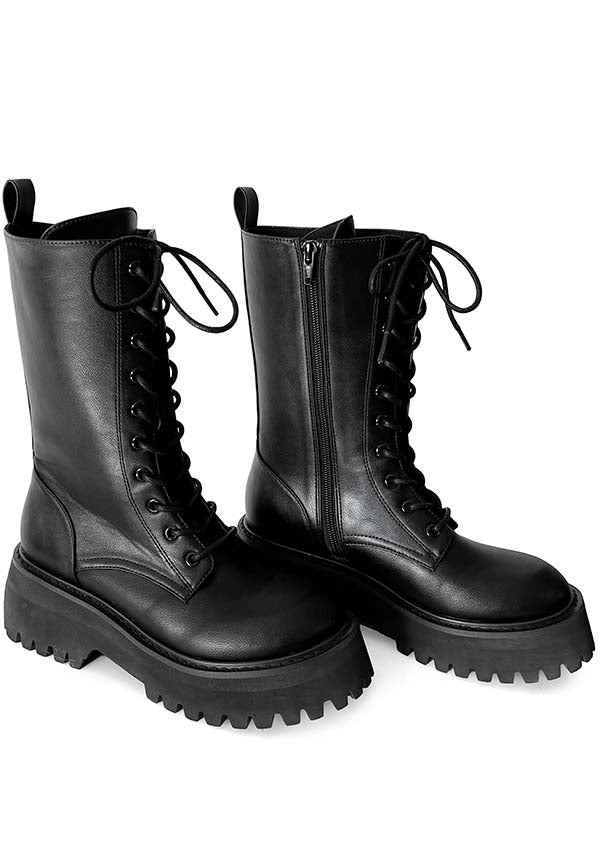 Ash Combat Boots - Ideal Every - Day Footwear from FOXBLOOD
