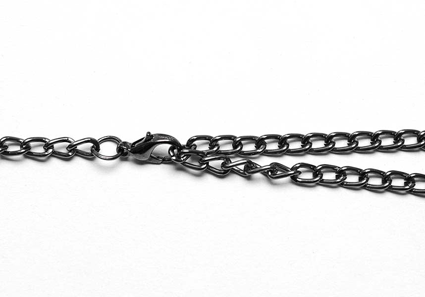 Punk Rave Amaris Classic Grey Studded Choker Necklace for Alternative Style