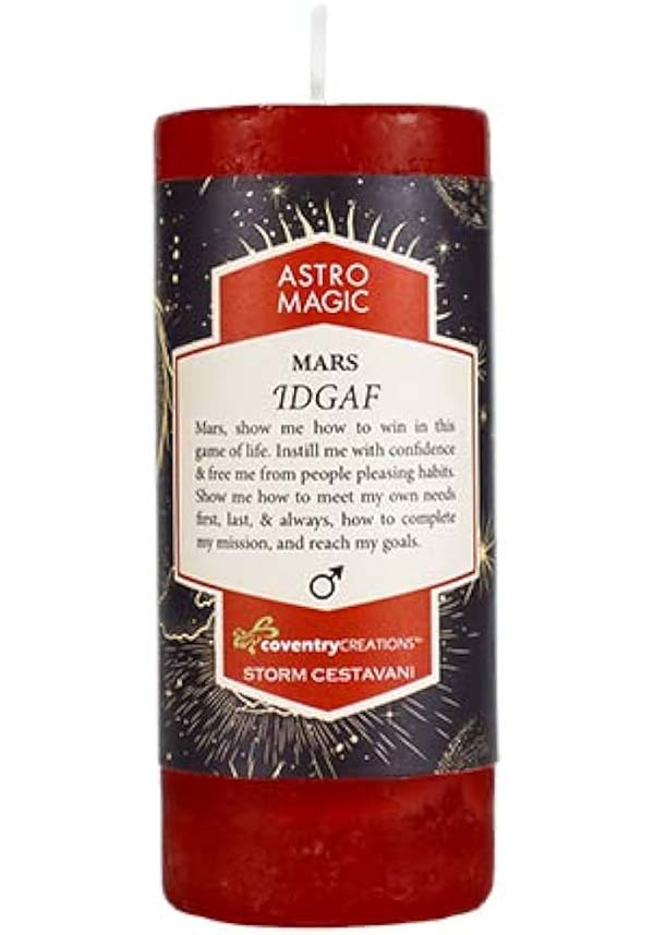 Astro Magic Mars I Don't Give A Fig Candle for Cosmic Empowerment