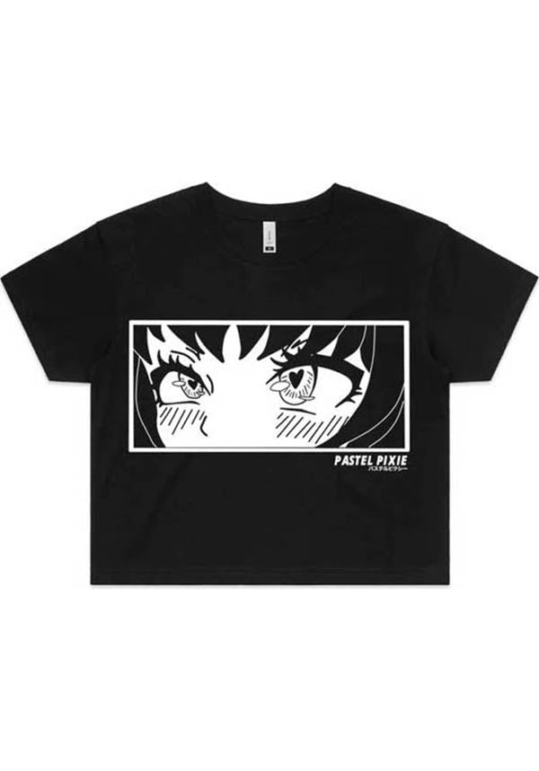Ahegao Volume 3 Crop T-Shirt: Relaxed Fit for Anime Lovers