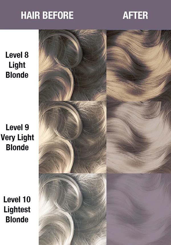 Amethyst Ashes High Voltage Classic Hair Dye with Cool Purple Tones
