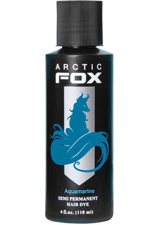 Arctic Fox Semi - Permanent Aquamarine Hair Colour, 118ml Bottle
