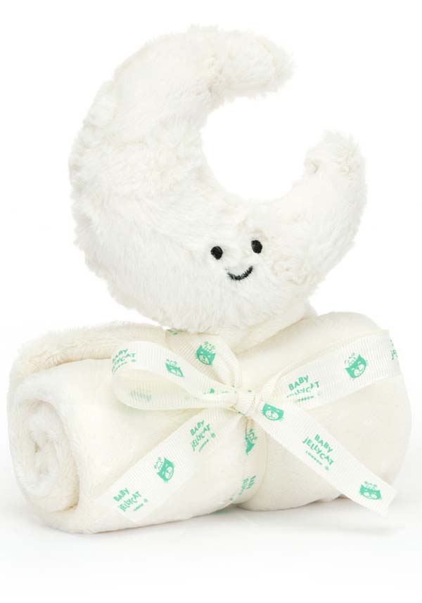 Soft and Adorable Amuseables Cream Fur Moon Soother Plush Toy