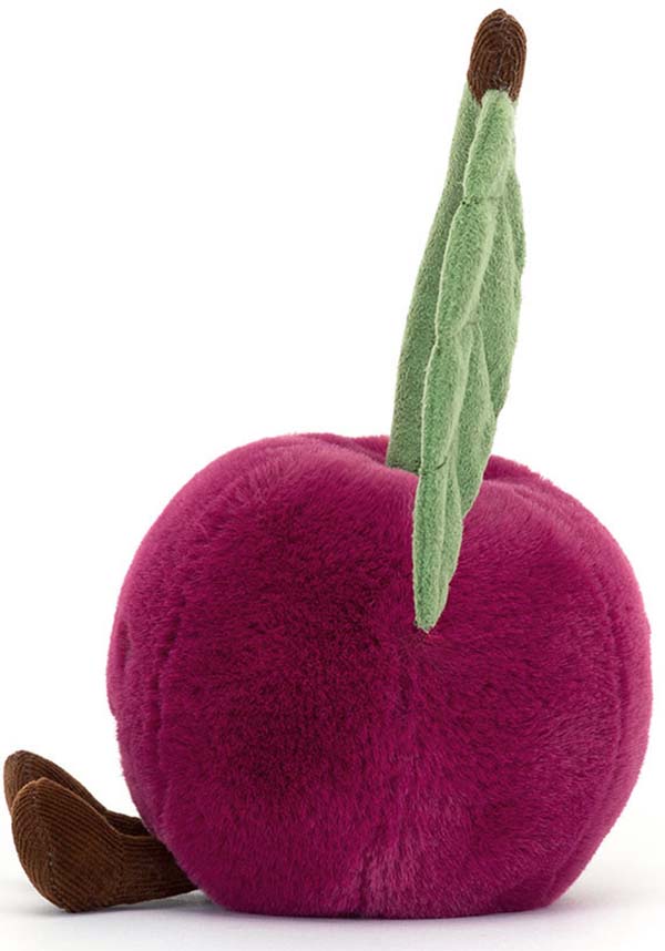 Adorable Amuseables Magenta Fur Cherry Plush Toy