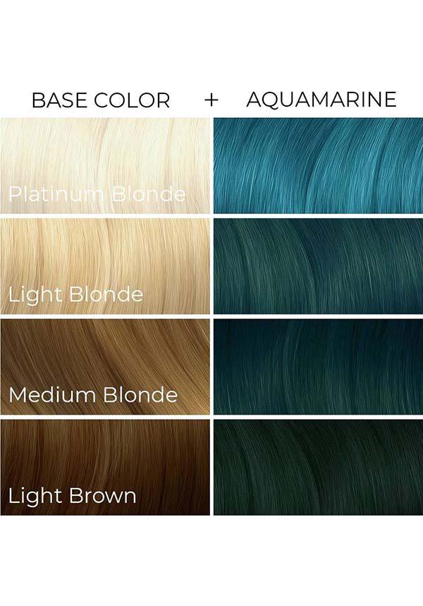 Arctic Fox Semi - Permanent Aquamarine Hair Colour, 118ml Bottle