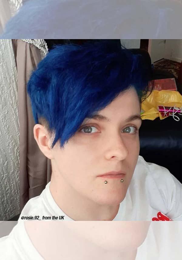 Manic Panic Amplified Semi - Permanent Deep Dark Blue Hair Dye | After Midnight