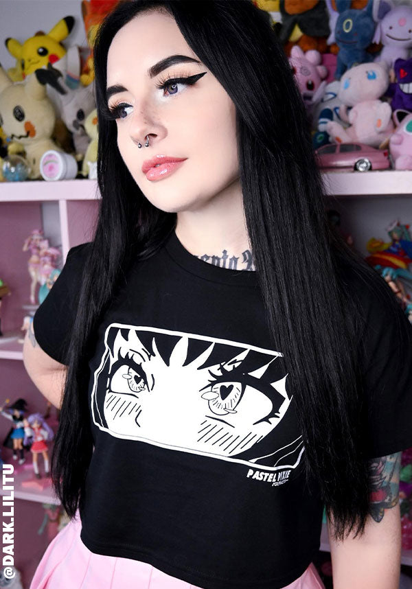 Ahegao Volume 3 Crop T-Shirt: Relaxed Fit for Anime Lovers