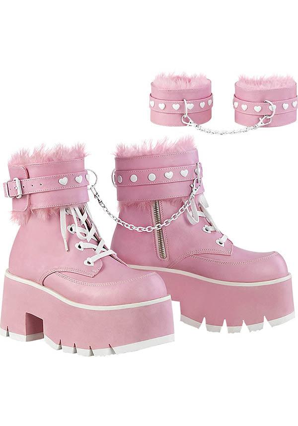 PREORDER: Baby Pink ASHES - 57 Platform Boots