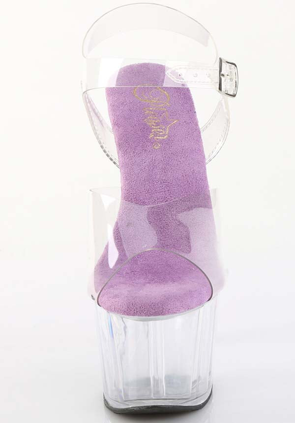 ADORE-708 Lavender Platform Heels - Preorder Now!