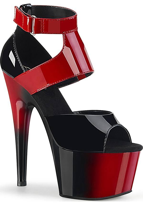 PREORDER! ADORE-700-16 Black and Red Platform Heels
