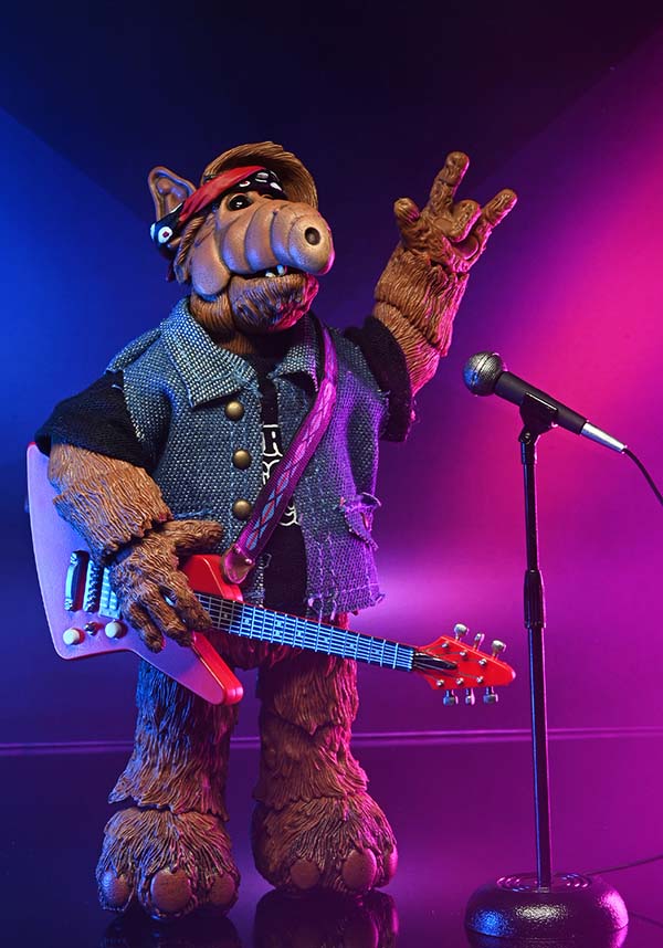 NECA Ultimate 7 - Inch 'Born to Rock' ALF Action Figure
