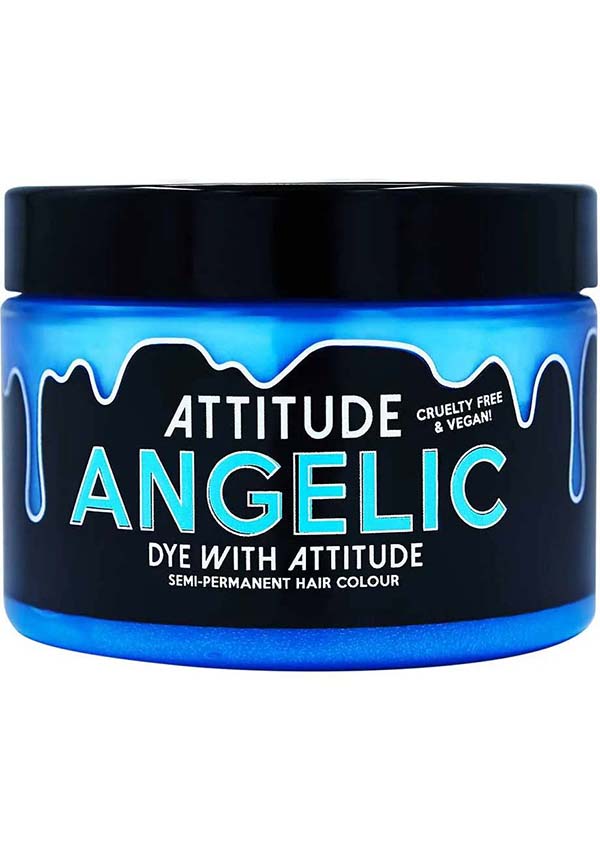 Angelic Pastel Blue Semi - Permanent Hair Colour for DIY Hair Dyeing