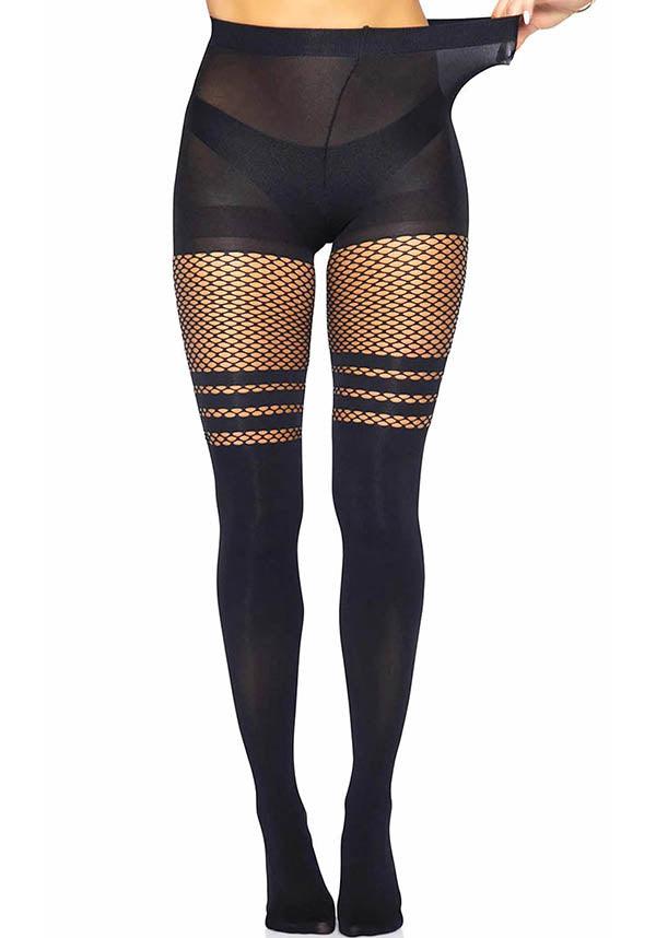 Ada Brand Thigh High Fishnet Stockings - Stylish FISHNET TIGHTS for Fashion Lovers