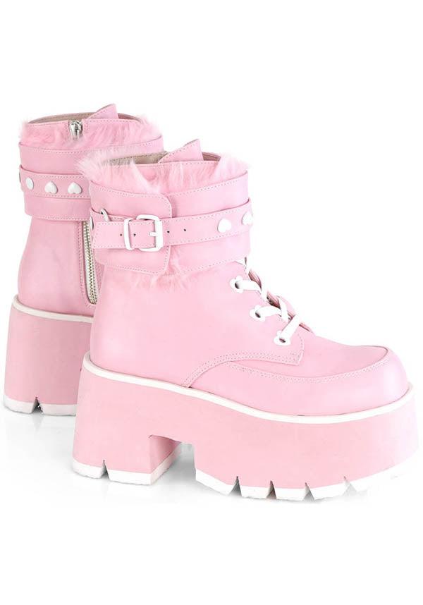PREORDER: Baby Pink ASHES - 57 Platform Boots
