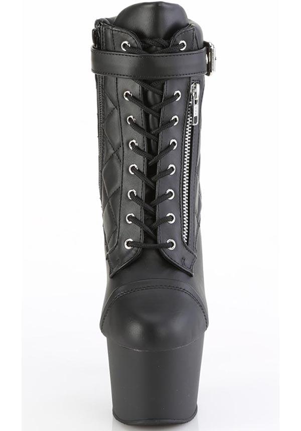 ADORE-700-05 Black Platform Heels - Preorder Exclusive