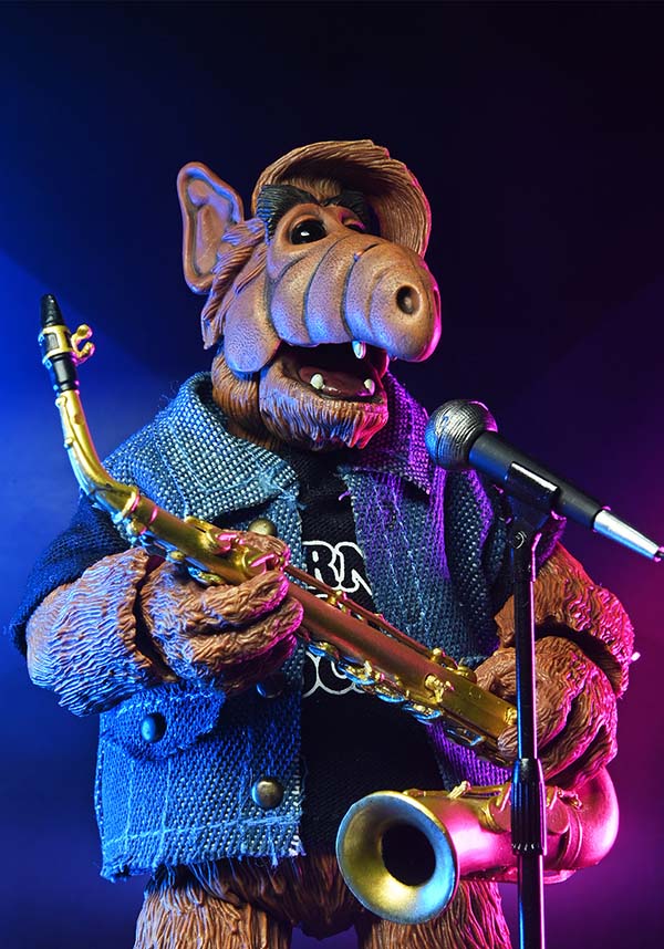NECA Ultimate 7 - Inch 'Born to Rock' ALF Action Figure