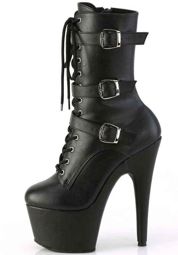 ADORE-1043 Black Platform Boots - Preorder Now