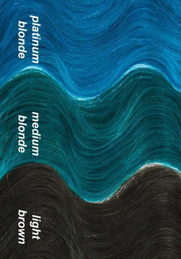 Anime Inspired Semi - Permanent Unicorn Fantasy Hair Colour - Candy Blue
