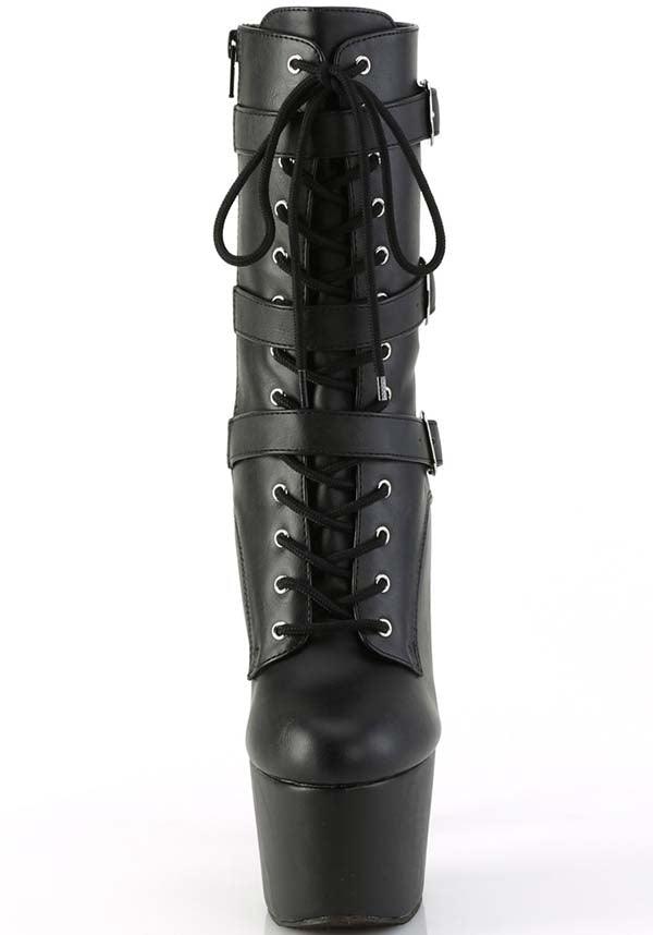 ADORE-1043 Black Platform Boots - Preorder Now